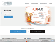 Tablet Screenshot of laerbium.com